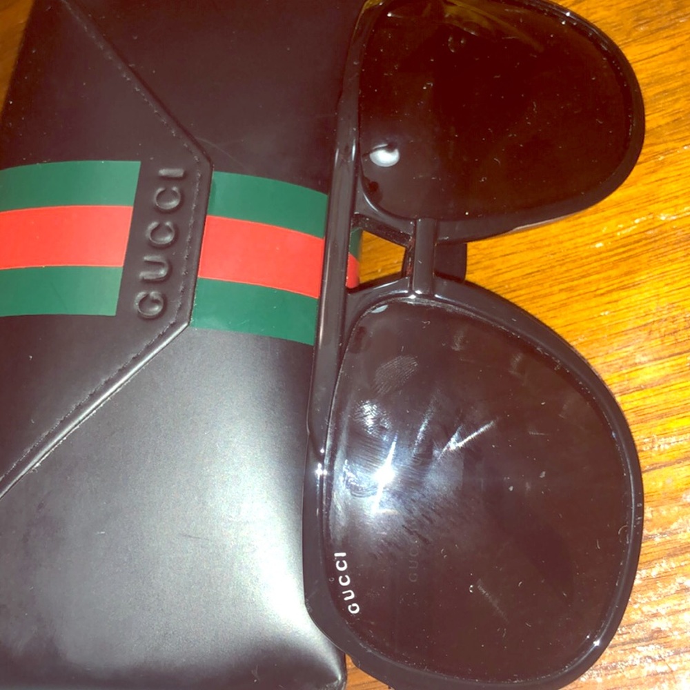 Authentic set of Gucci sun frames